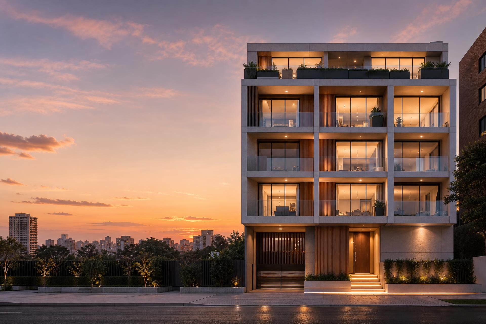 Edificio residencial contemporáneo desarrollado por VEXA